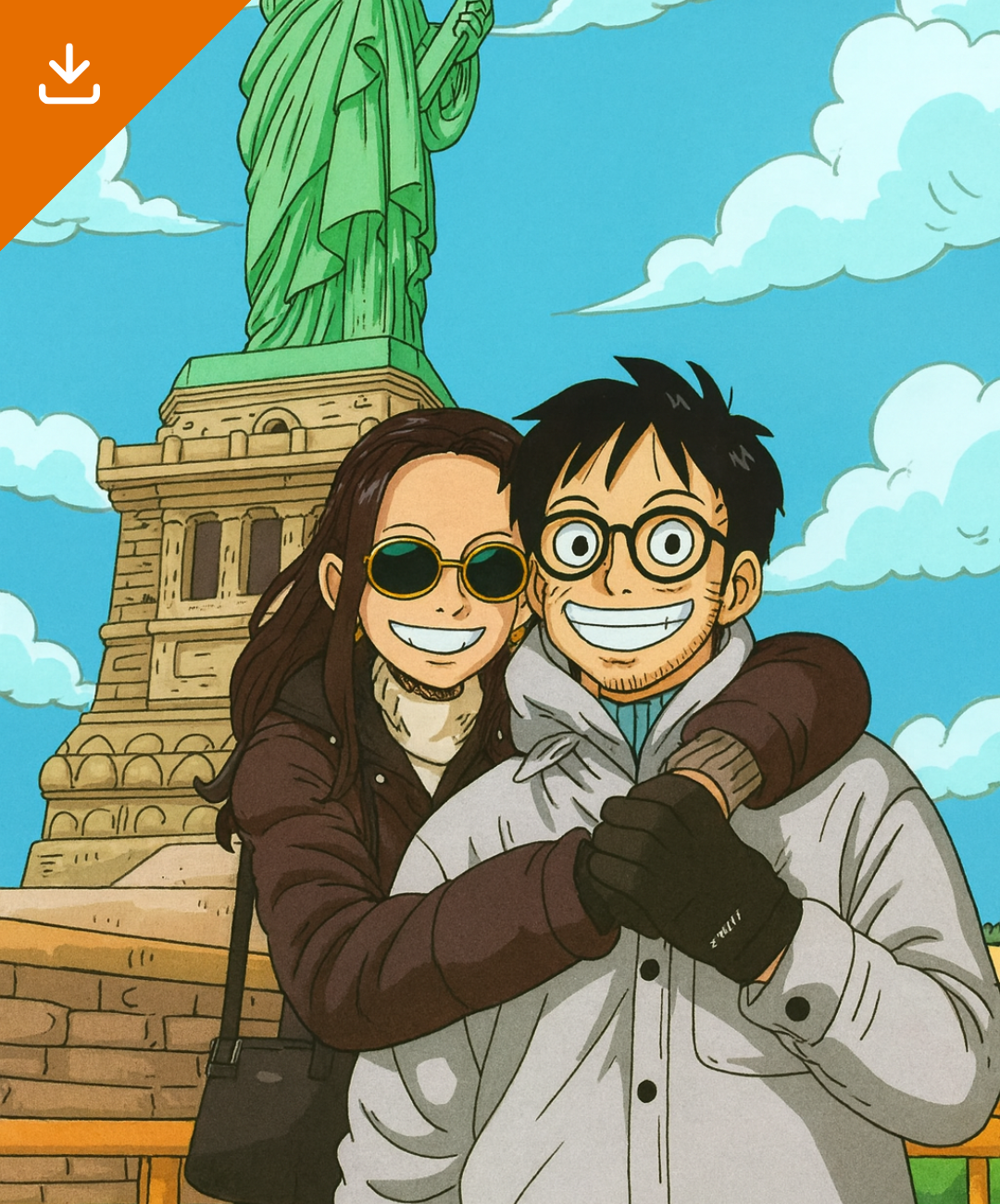 Portrait Digital - Inspired by One Piece