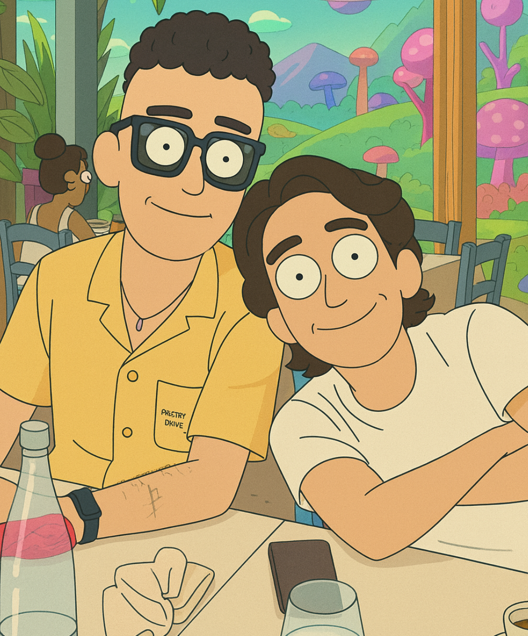 Portrait Digital - Inspired by Rick and Morty