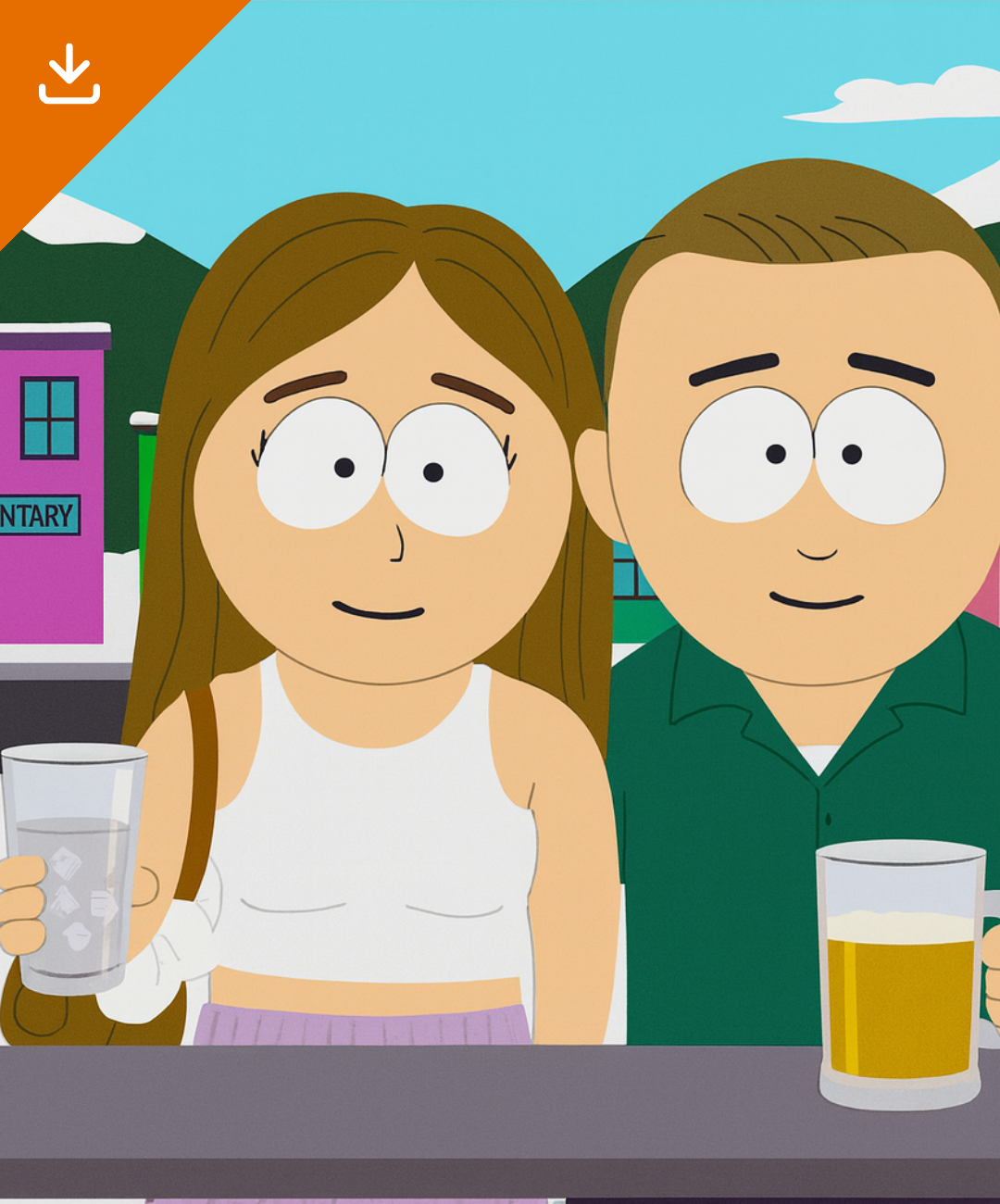 Portrait Digital - Inspired by South Park