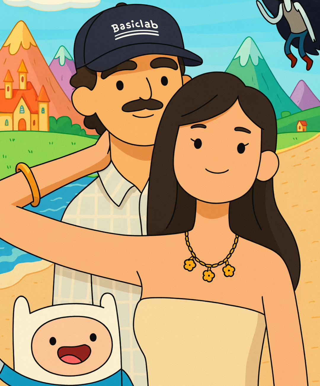 Portrait Digital - Inspired by Adventure Time