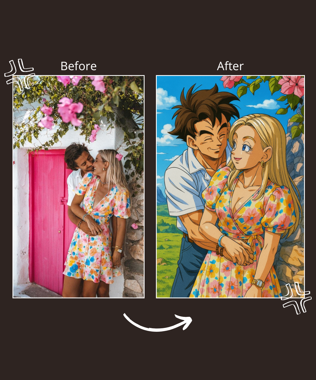 Portrait Digital - Inspired by Dragon Ball