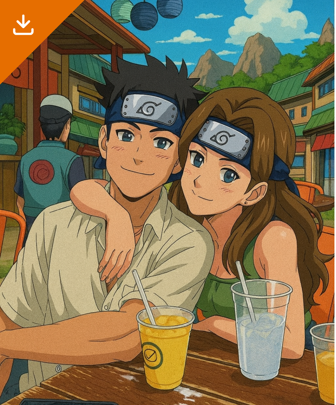 Portrait Digital - Inspired by Naruto