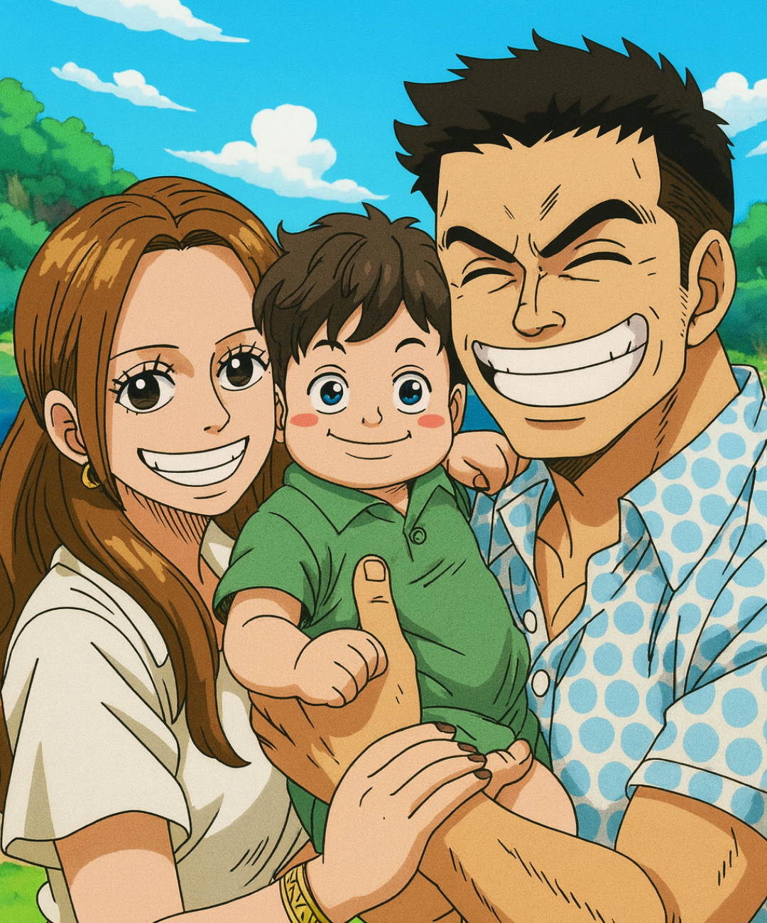 Portrait Digital - Inspired by One Piece