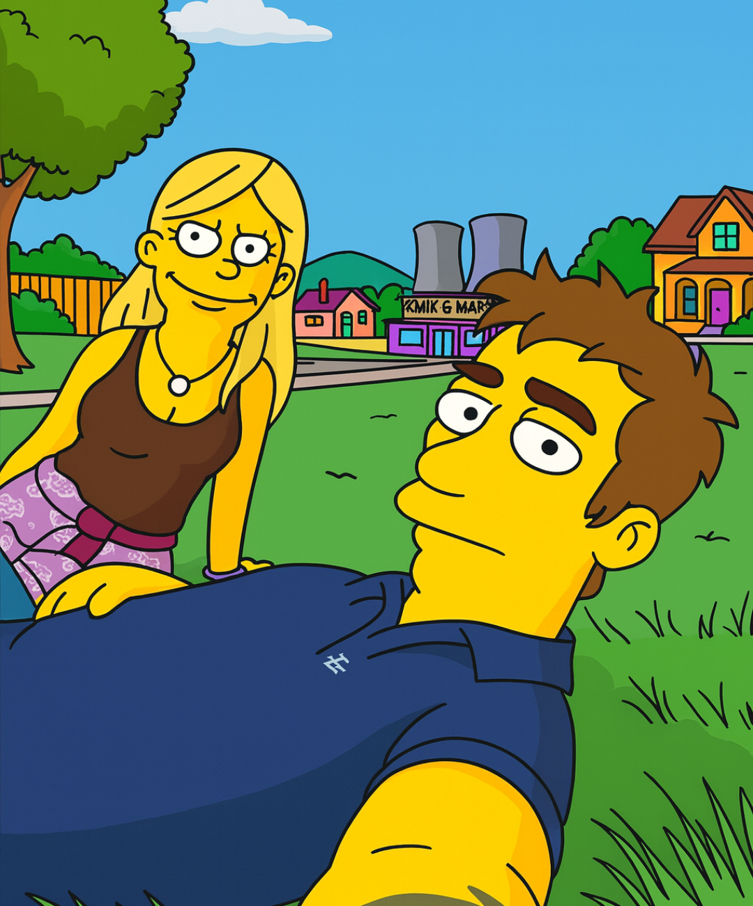 Portrait Digital - Inspired by The Simpsons