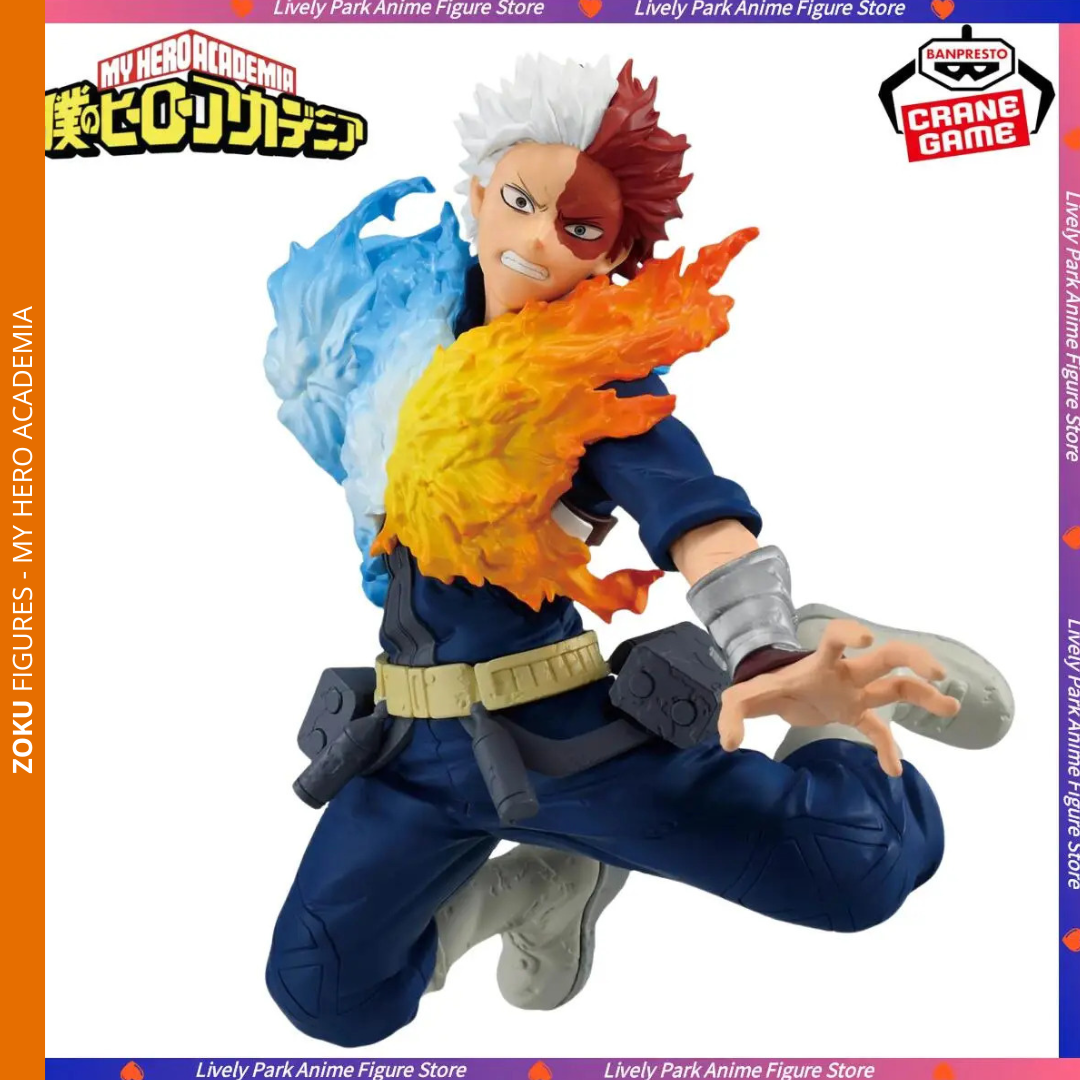 Action figure Shoto Todoroki – Dual Blaze Assault - My Hero Academia