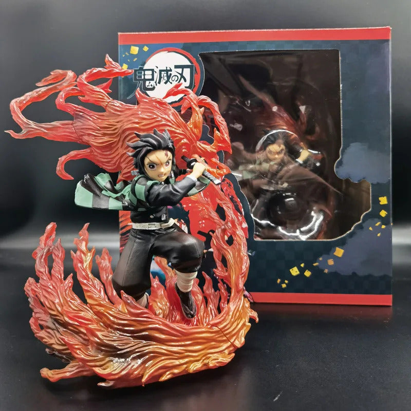 Action figure Tanjiro – Hinokami Flame 21cm - Demon Slayer
